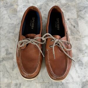 Sperry Topsider Tan Men's Shoes Sz 12M